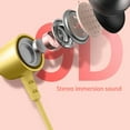thumbnail image 5 of Wireless Earbuds Bluetooth 5.4 Headphones Ear Buds with Mic & LED Power Display IPX7 Waterproof Mini Earbud Stereo Sound Ultra-Light Earphones for Phone Sports Exercise Running Working Gym - Yellow, 5 of 7