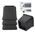 thumbnail image 1 of Cergrey Ensemble de 4 Pcs 3 Suréleveurs de Meubles Réglables Rehausseur de Chaise Pieds Larges Supports de Levage, Rehausseur de Meubles, Rehausseur de Lit Réglable, 1 of 7