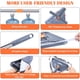 thumbnail image 4 of Muyoka Fregona de pared con mango largo, fregona de limpieza de pared de microfibra triangular giratoria de 360 grados Limpiador de fregona de polvo seco y húmedo ajustable para piso, techo, ventana, Muyoka Hogar, 4 of 7