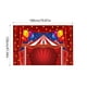thumbnail image 3 of Fondo de circo/carnaval de 1,8 x 1,2 m para fiestas temáticas de circo, decoración para fiestas de cumpleaños, fondos fotográficos, tela de fondo, 3 of 6
