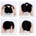 thumbnail image 4 of Oficial de protección de oídos para mujer Calentador de oídos de felpa de invierno Orejeras cálidas Protector de oído ajustable para exteriores plegable Navidad unisex orejeras, 4 of 5