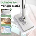 thumbnail image 4 of 2026 Upgraded Snap Grip Mini Mop, Zero Touch Mini Mops, Disposable Dust Mop with 5/10/15 Reusable Cloths, 39 Inch Retractable Disposable Dust Mops for Multi Cleaning, 4 of 9