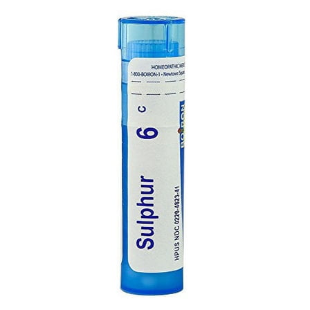 Boiron - Sulphur 6C 80 plts (Pack of 2)