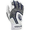 thumbnail image 3 of Rawlings 5150 Adult Batting Gloves, Extra Large, White/Navy, 3 of 3