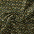 thumbnail image 6 of David Textiles, Inc. 44" x 1 Yard Cotton Forever Fashion Gilded Scallop Precut Sewing & Craft Fabric, Gold, 6 of 6