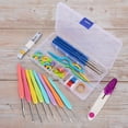 thumbnail image 2 of Crochet Hook Set, Durable Crochet Kit, Crochet Supplies Weaving For DIY Sewing Crocheting, 2 of 8