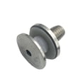 thumbnail image 4 of Unidad de soporte de barandilla Montaje de vidrio Resistente a roturas Fácil de instalar Soporte de clip de clavo resistente para escalera de 8-16 mm Para 8 a 12 mm, 4 of 9
