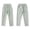 Grey, variant on ZLBDYG Boys Cotton Linen Pants Summer Lightweight Athletic Running Joggers Pant Kids Teen Soft Elastic Waist Trousers Casual Clothes