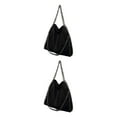 thumbnail image 3 of Youkk Versatile Tote Bag For Effortless Versatility Functional And Beautiful black 2Set, 3 of 6