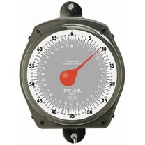 Taylor Silver Analog Hanging Scale 70 lb