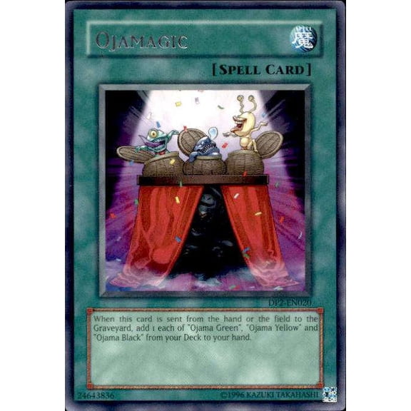 YuGiOh Duelist Pack Chazz Rare Ojamagic DP2-EN020