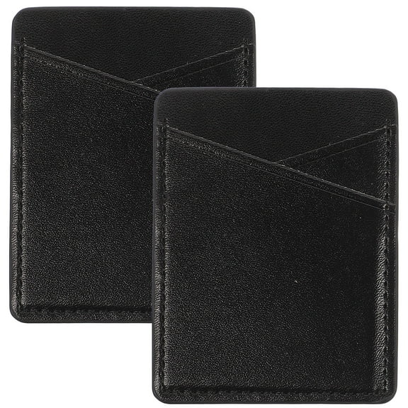 WEUVEB 2pcs Card Holder Wallet for Men and Women, Slim Wallets for
