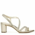 thumbnail image 2 of Naturalizer Women's Vanessa2 Strappy Heeled Sandals Champagne Light Gold 8.5M, 2 of 2