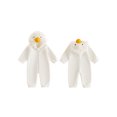 thumbnail image 2 of RUINIXCW Toddler Baby Costume Romper Cute Animal Long Sleeve Hooded Zipper Jumpsuit, 2 of 8