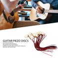 thumbnail image 3 of 35mm Piezo Discs Set,  Compatibility Piezoelectric Pickup Discs 15PCS  For Guitar Buzzer Drum Ukulele, 3 of 8