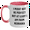 White/Pink, variant on Funny Nebraska Two Tone Coffee Mugs Gifts for Mom from Nebraska on Mother's Day - 'I Might Not Be Perfect But At Least I Am From Nebraska' - Unique Gifts from Friends, Family, Coworkers