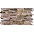 thumbnail image 1 of Retro Art PVC 3D Wall Panels - Interior Design Wall Paneling Decor Commercial And Residential Application, Brown Flagstone, 1 of 3