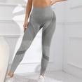 thumbnail image 6 of Women's Sculpting Workout Leggings High Waist Tummy Control Compression Fitness Training Pants, 6 of 9
