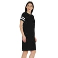 thumbnail image 3 of Inkmeso Femmes Col Rond Tshirt Sportif Robe Rayé Manches Courtes Été Décontracté Tee- XS-2XL, 3 of 8