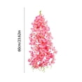 thumbnail image 3 of Glicinias Artificiales Enredaderas Flores Colgantes Falsas Guirnalda para Decoración de Pared en Bodas Fiestas de Jardín, 60 cm, Rosa, Rosa Intenso, Champaña, 3 of 6