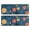 Pioneer Flower Floral-2, variant on Kitchen Rugs Sets Of 2,Pioneer Flower Floral Print Pattern Anti Fatigue Kitchen Mat Rugs Non Slip Washable,Decorative Kitchen Floor Mats for Kitchen,Sink,Laundry,17"x47"+17"x47"