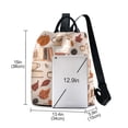 thumbnail image 3 of FORMRS Women's Travel Backpack Purse Anti-Theft Hidden Pockets Casual Shoulder Bag, Fall Acorns Pattern, 3 of 7