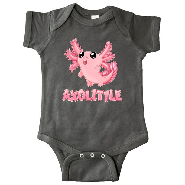 Inktastic Inktastic Axolittle Cute Baby Axolotl Infant Short Sleeve Bodysuit Unisex Walmart Com Walmart Com