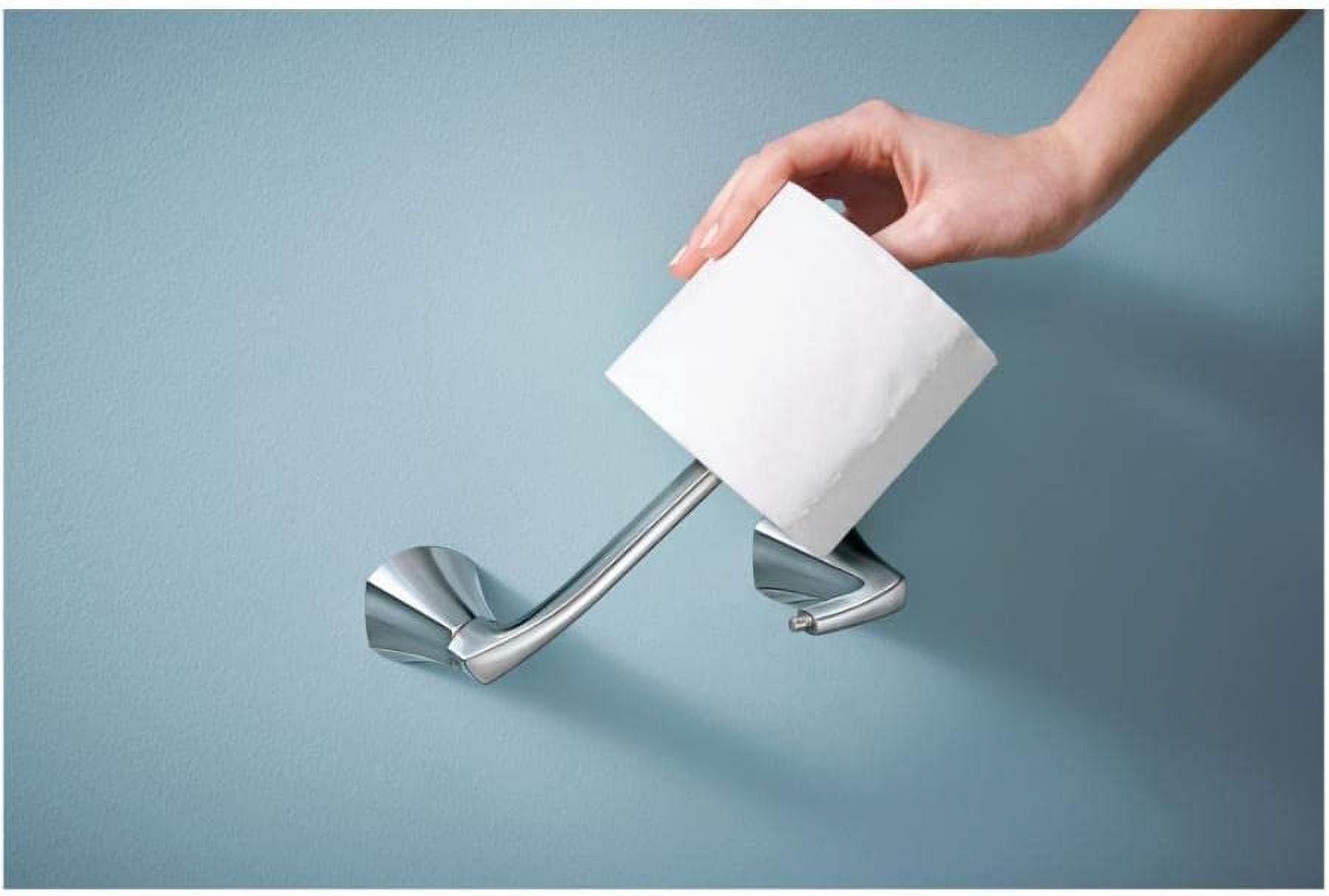 Moen MY8708CH Lindor Toilet Paper Holder, Chrome - Quantity 1