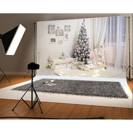 hellodecor polyester 7x5ft christmas