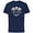 Navy, variant on Disney I Asked 2023 Engagement Ring Proposal Mickey - Short Sleeve Cotton T-Shirt for Adults - Customized-Athletic Heather