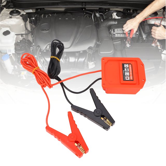 Car Starter Emergency Assistance Starter, Car Starter Battery Powered Strong Conductivity Heavy Duty for Engines Below 3.5L