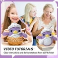 thumbnail image 5 of Purple Penguin Crochet Kit for Beginners, DIY Crochet Animal Kit for Adults, Crochet Starter Kit , Valentines Handmade Gifts for Her Him, 5 of 12
