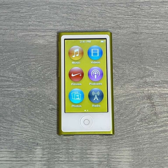 Pre-Owned Apple iPod nano - 7th generation - digital player - 16 GB - yellow