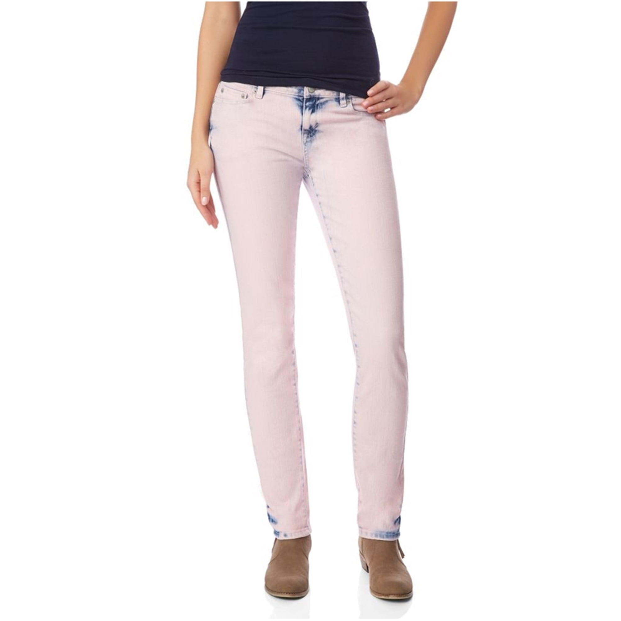 Aeropostale Womens Bayla Dyed Skinny Fit Jeans
