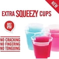 thumbnail image 2 of 50 Jello Shot Cups With Lids - 2 oz Max Capacity-New and Improved Design 2019 Stack-able Easy To Squeeze -Fun For All Occasions, 2 of 4