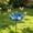 Blue, variant on Clearance Metal Bird Bath for Outside, Garden Freestanding Birdbath & Birdfeeder, Bee Water Feeder with Flower Design, Bird Baths Feeder for Outdoors Garden Patio Yard Lawn Decor