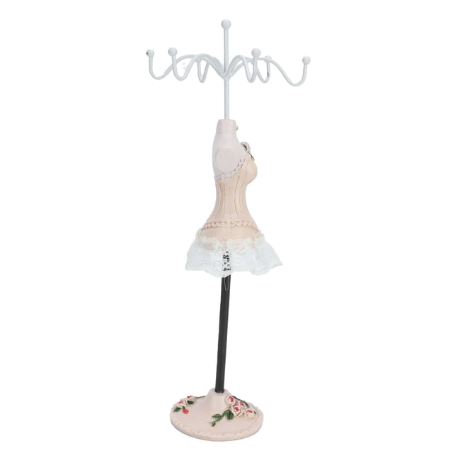 Jewelry Stand Display, Rotating Display Stand For Jewelry Polyresin Rotatable For Jewelry Stores For Accessories Stores For Clothing Stores ANGGREK champán 4
