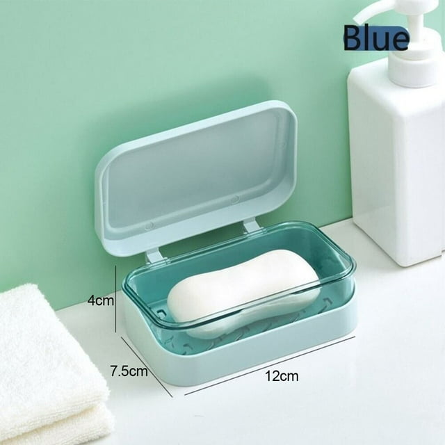 Plastic Soap Case Soap Holder Dormitory Soap Box Large Soap Dish Toilet Storage