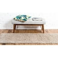 thumbnail image 3 of Shag Laurian Collection Area Rug 2'6"x19'8" - Taupe, 3 of 5