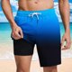 thumbnail image 2 of Pantalones Cortos Casuales para Hombre Imprimir con Bolsillos Pantalones de Playa de Cintura Elástica, Pantalones Cortos de Cintura Elástica para Hombre, 2 of 6