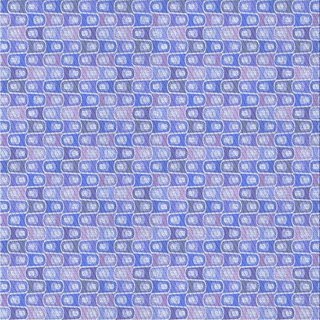 Ahgly Company Machine Washable Indoor Square Transitional Light Slate Blue Area Rugs, 7' Square