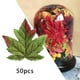 thumbnail image 3 of 50 piezas hojas artificiales de arce Colcomx Hoja boda fiesta cumpleaños bebé H, 3 of 7