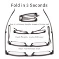 thumbnail image 4 of Gafas de lectura plegables OPTOFENDY Lightweight Blue Light, 4 of 7