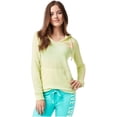 thumbnail image 1 of Aeropostale Beach Logo Sudadera con capucha para mujer, verde, pequeño, 1 of 3