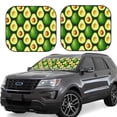 thumbnail image 1 of Vsdgher Avocado Print Car Windshield Sun Shade, Reflective Sunshade Window Sunshade Sun Visor Protector Fit for Cars,Trucks,SUVs-Small, 1 of 6