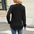 thumbnail image 5 of Towmus Womens Sweaters Dressy Pleated Womens Tunic Tops Casual Blouses Fashion Long Sleeve Shirts for Women, 5 of 6