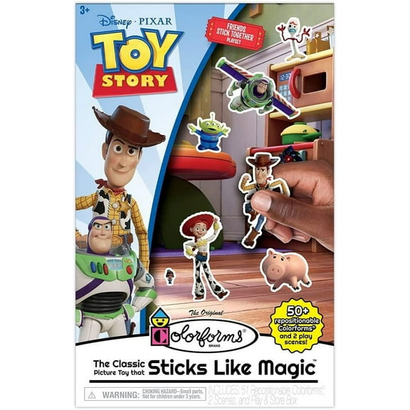 Colorforms Toy Story Stick and Play Stickers Set