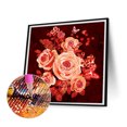 thumbnail image 2 of Diamond Drill Rose Butterfly 5D Pintura DIY Arte parcial en forma especial (YXC407) Hugtrwg Para estrenar, 2 of 9
