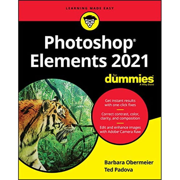 Pre-Owned Photoshop Elements 2021 For Dummies (For Dummies (Computer/Tech)) Paperback
