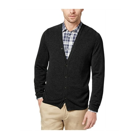 Daniel Hechter Mens LS Cardigan Sweater jetblack S | Walmart Canada